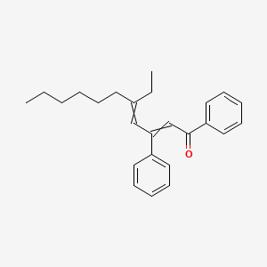 5-Ethyl-1,3-diphenylundeca-2,4-dien-1-one