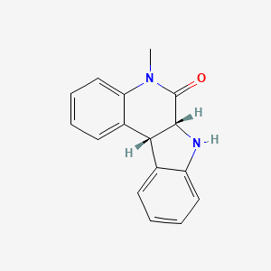 (6aR,11bR)-5-Methyl-5,6a,7,11b-tetrahydro-6H-indolo[2,3-c]quinolin-6-one