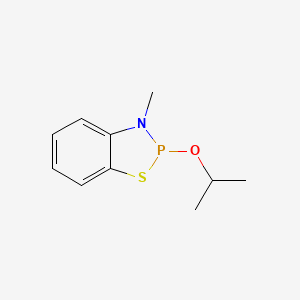 3-Methyl-2-[(propan-2-yl)oxy]-2,3-dihydro-1,3,2-benzothiazaphosphole