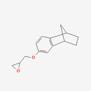 2-{[(1,2,3,4-Tetrahydro-1,4-methanonaphthalen-6-yl)oxy]methyl}oxirane