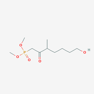 Dimethyl (7-hydroxy-3-methyl-2-oxoheptyl)phosphonate