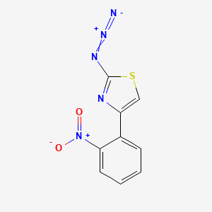 2-Azido-4-(2-nitrophenyl)-1,3-thiazole