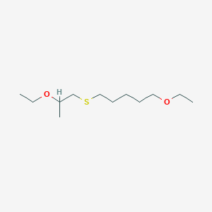 Pentane, 1-ethoxy-5-[(2-ethoxypropyl)thio]-