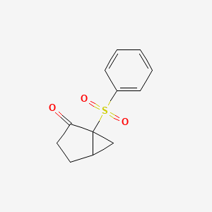 1-(Benzenesulfonyl)bicyclo[3.1.0]hexan-2-one