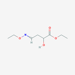 Ethyl 4-(ethoxyimino)-2-hydroxybutanoate