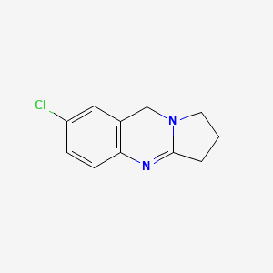 7-Chloro-1,2,3,9-tetrahydropyrrolo[2,1-b]quinazoline