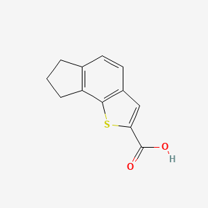 7,8-Dihydro-6H-indeno[4,5-b]thiophene-2-carboxylic acid