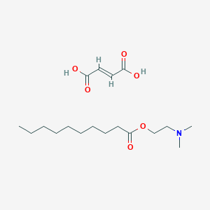 B145543 Decanoic acid, 2-(dimethylamino)ethyl ester, (Z)-2-butenedioate (1:1) CAS No. 129320-09-8