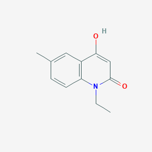 1-ethyl-4-hydroxy-6-methylquinolin-2(1H)-one