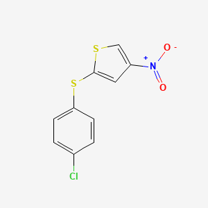 2-[(4-Chlorophenyl)sulfanyl]-4-nitrothiophene