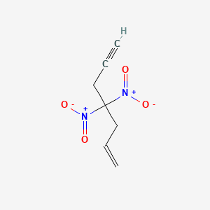 4,4-Dinitrohept-1-en-6-yne