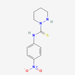 N-(4-Nitrophenyl)tetrahydropyridazine-1(2H)-carbothioamide