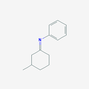 Benzenamine, N-(3-methylcyclohexylidene)-