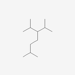 2,6-Dimethyl-3-(propan-2-yl)heptane