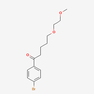 1-(4-Bromophenyl)-5-(2-methoxyethoxy)pentan-1-one