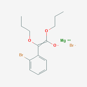 Magnesium bromide (2-bromophenyl)(propoxy)(propoxycarbonyl)methanide (1/1/1)