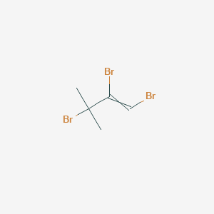 1,2,3-Tribromo-3-methylbut-1-ene