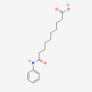 10-Anilino-10-oxodecanoic acid