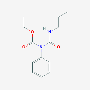 Ethyl phenyl(propylcarbamoyl)carbamate