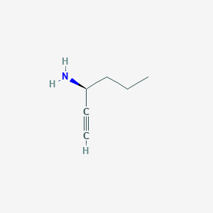 (3S)-Hex-1-yn-3-amine