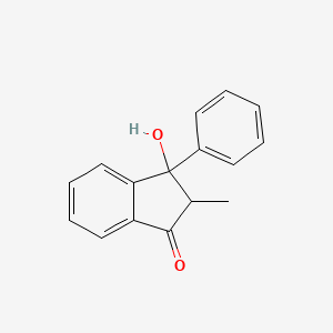 3-Hydroxy-2-methyl-3-phenyl-2,3-dihydro-1H-inden-1-one