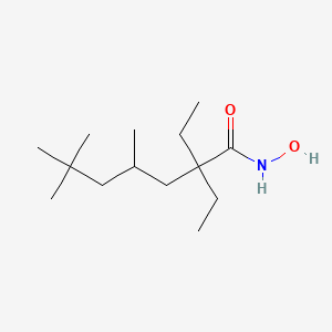 2,2-Diethyl-N-hydroxy-4,6,6-trimethylheptanamide