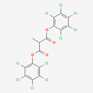 Bis(pentachlorophenyl) methylpropanedioate