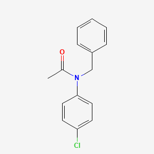 Acetamide, N-(4-chlorophenyl)-N-(phenylmethyl)-