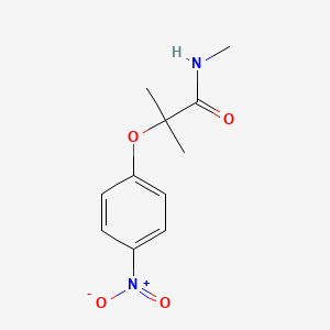 N,2-Dimethyl-2-(4-nitrophenoxy)propanamide