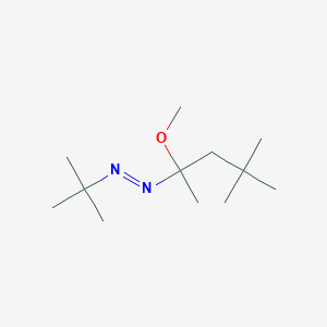 (E)-1-tert-Butyl-2-(2-methoxy-4,4-dimethylpentan-2-yl)diazene