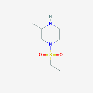 B1455505 1-Ethanesulfonyl-3-methyl-piperazine CAS No. 1314929-01-5