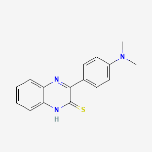 3-[4-(Dimethylamino)phenyl]quinoxaline-2(1H)-thione