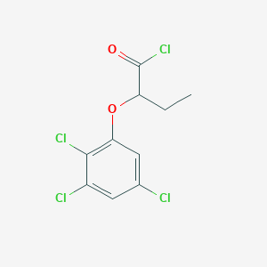 2-(2,3,5-Trichlorophenoxy)butanoyl chloride