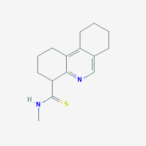 N-Methyl-1,2,3,4,7,8,9,10-octahydrophenanthridine-4-carbothioamide