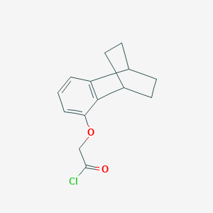 [(1,2,3,4-Tetrahydro-1,4-ethanonaphthalen-5-yl)oxy]acetyl chloride