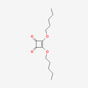 3,4-Bis(pentyloxy)cyclobut-3-ene-1,2-dione