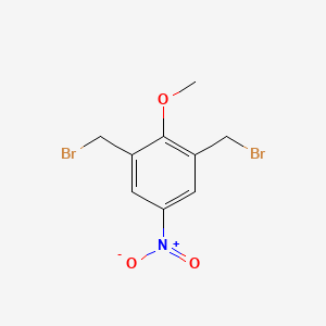 1,3-Bis(bromomethyl)-2-methoxy-5-nitrobenzene