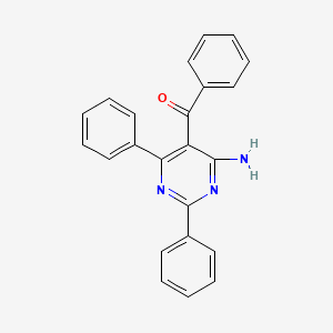 (4-Amino-2,6-diphenylpyrimidin-5-yl)(phenyl)methanone