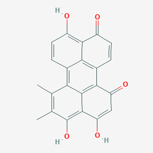 3,4,9-Trihydroxy-5,6-dimethylperylene-1,10-dione