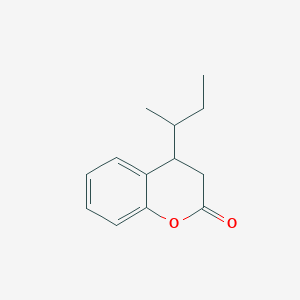 4-(Butan-2-yl)-3,4-dihydro-2H-1-benzopyran-2-one