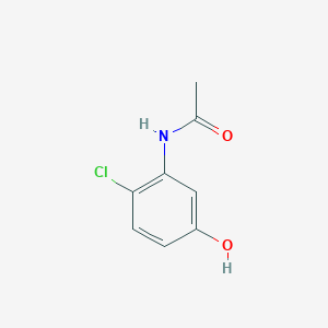 B145553 N-(2-chloro-5-hydroxyphenyl)acetamide CAS No. 130647-86-8