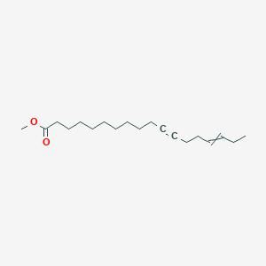 molecular formula C19H32O2 B14555312 Methyl octadec-15-en-11-ynoate CAS No. 62204-04-0