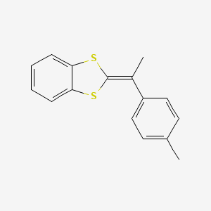 2-[1-(4-Methylphenyl)ethylidene]-2H-1,3-benzodithiole