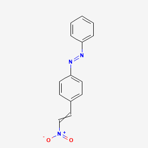 (E)-1-[4-(2-Nitroethenyl)phenyl]-2-phenyldiazene