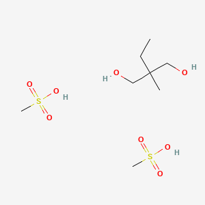 2-Ethyl-2-methylpropane-1,3-diol;methanesulfonic acid