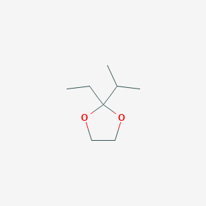 1,3-Dioxolane, 2-ethyl-2-(1-methylethyl)-