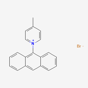 1-(Anthracen-9-yl)-4-methylpyridin-1-ium bromide