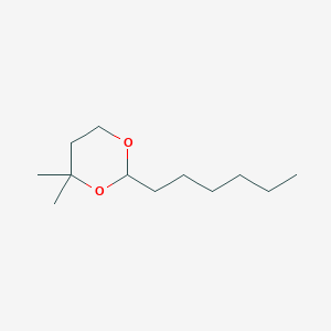 2-Hexyl-4,4-dimethyl-1,3-dioxane