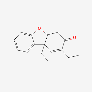 2,9b-Diethyl-4a,9b-dihydrodibenzo[b,d]furan-3(4H)-one