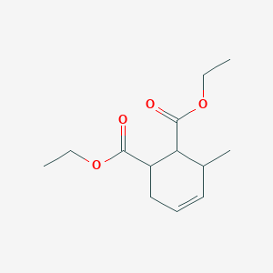 molecular formula C13H20O4 B14555642 Diethyl 3-methylcyclohex-4-ene-1,2-dicarboxylate CAS No. 62174-62-3